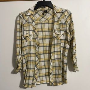 Plaid Button Down Shirt